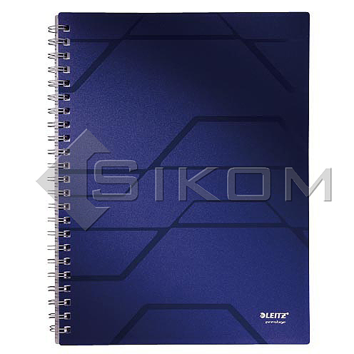 Blok Prestige A4 / čtvereček / modrý