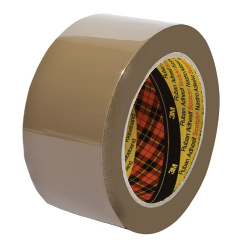 Balicí páska Scotch NEHLUČNÁ - 48 mm x 66 m / hnědá