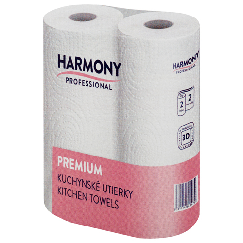 HARMONY papírové kuchyňské utěrky v roli ( 2 role )