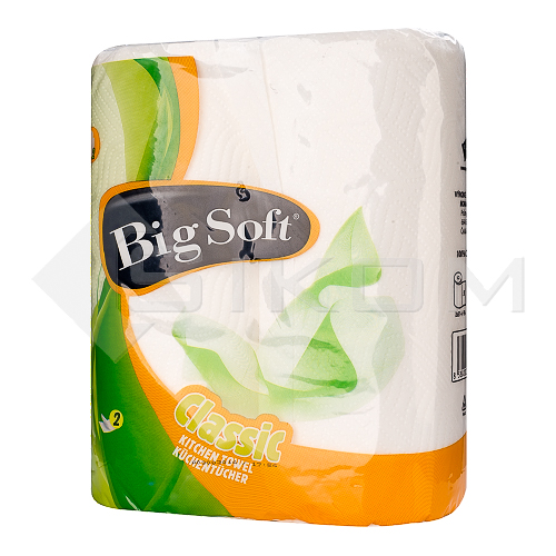 Big Soft papírové kuchyňské utěrky v roli ( 2 role )