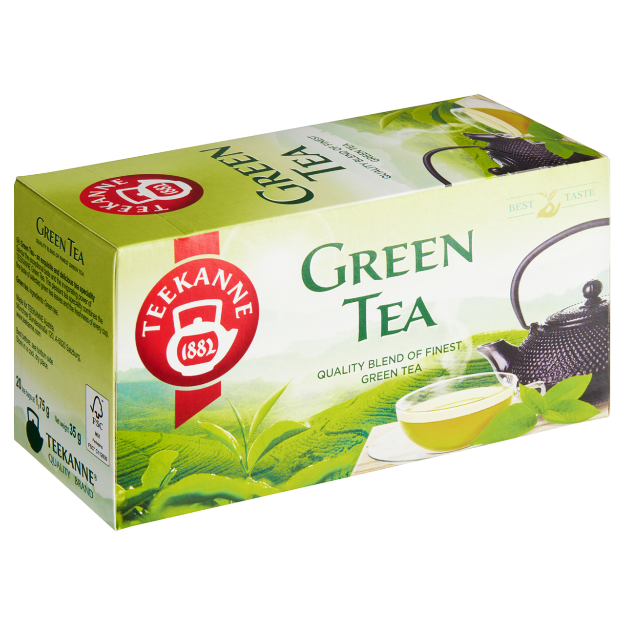TEEKANNE zelený čaj 20 x 1,75 g