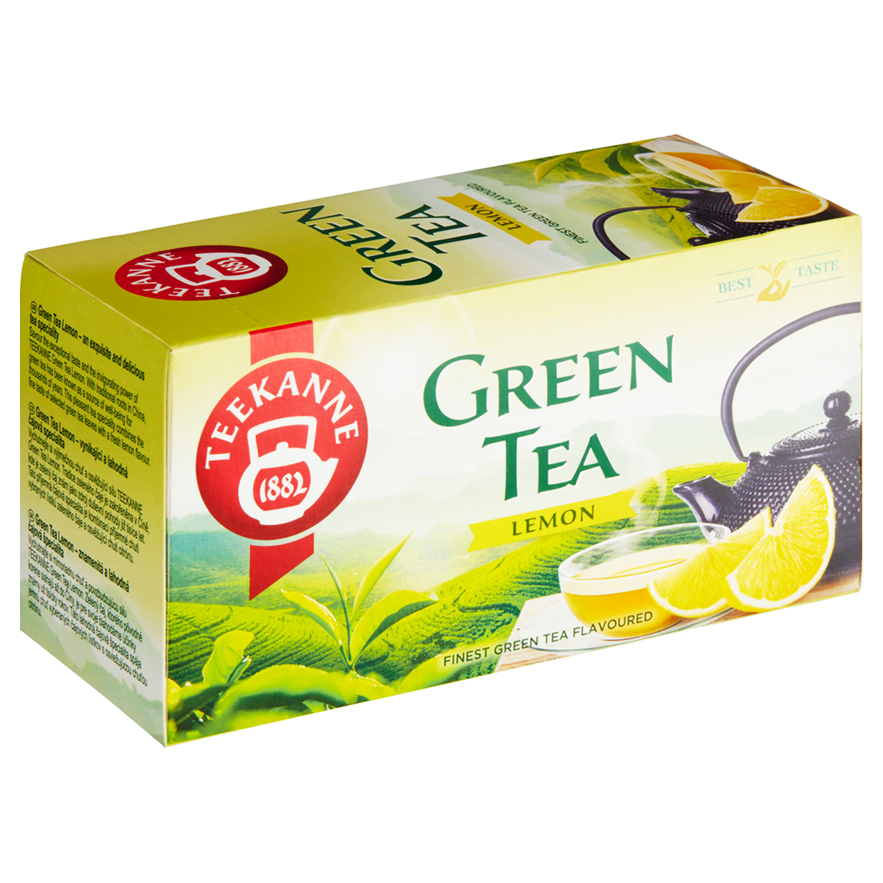 TEEKANNE zelený čaj s citrónem 20 x 1,75 g