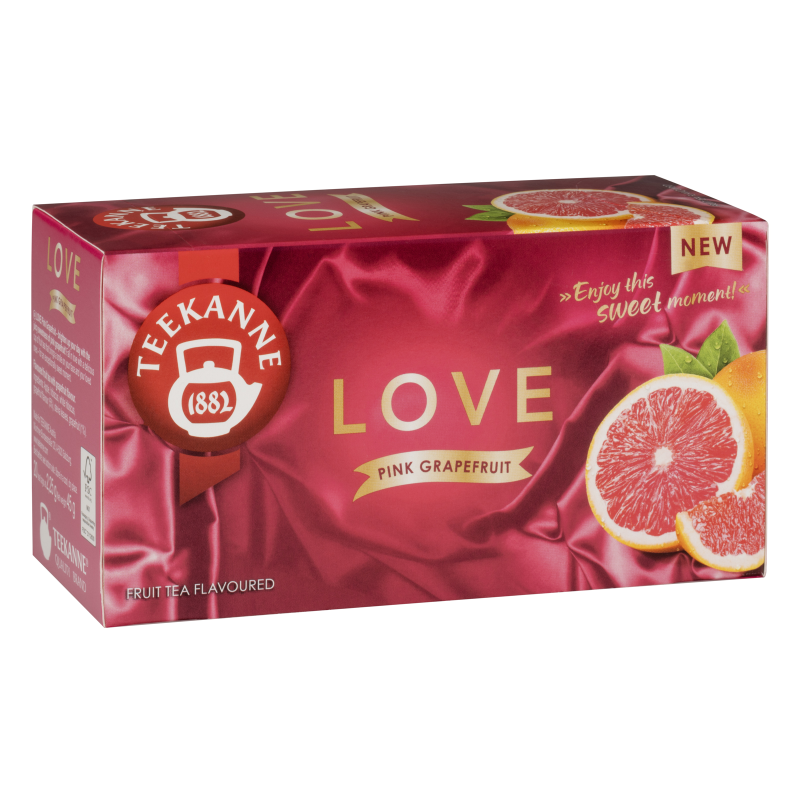 TEEKANNE LOVE pink grapefruit 20 x 2,25 g