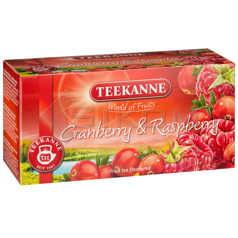 TEEKANNE Cranberry & Raspberry 20 x 2,25 g