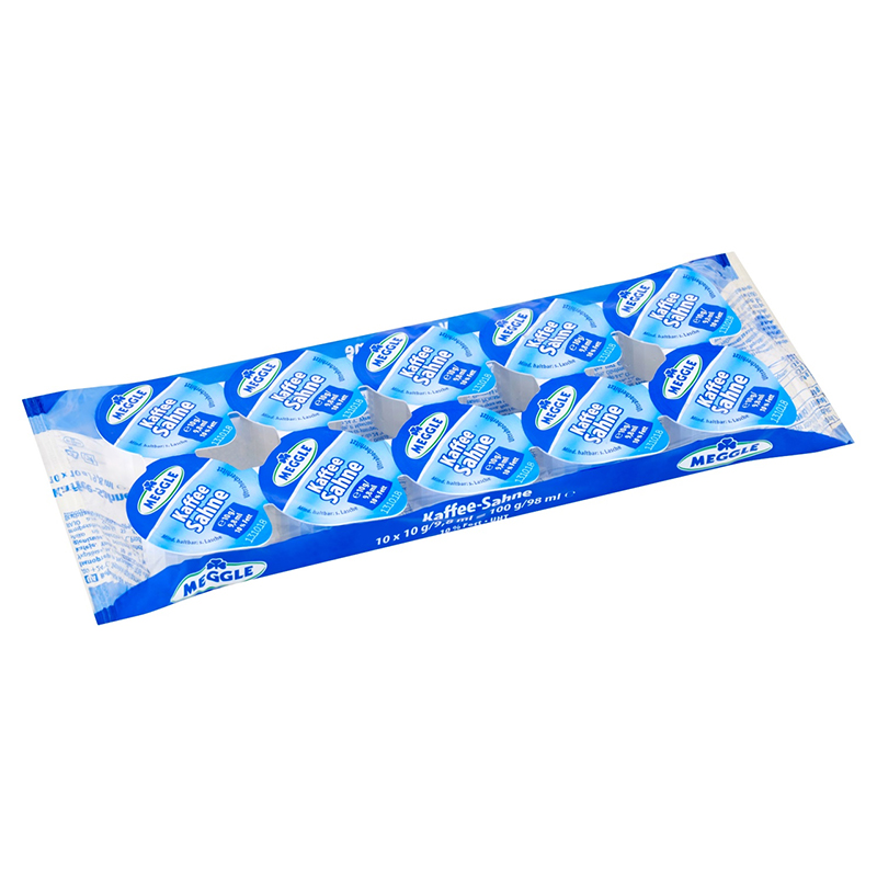 MEGGLE smetana do kávy porcovaná 10%  200 x=  (20x10x10 g)
