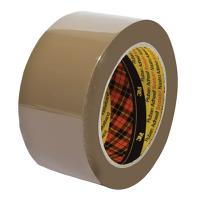 Balicí páska NEHLUČNÁ - 48 mm x 66 m / hnědá