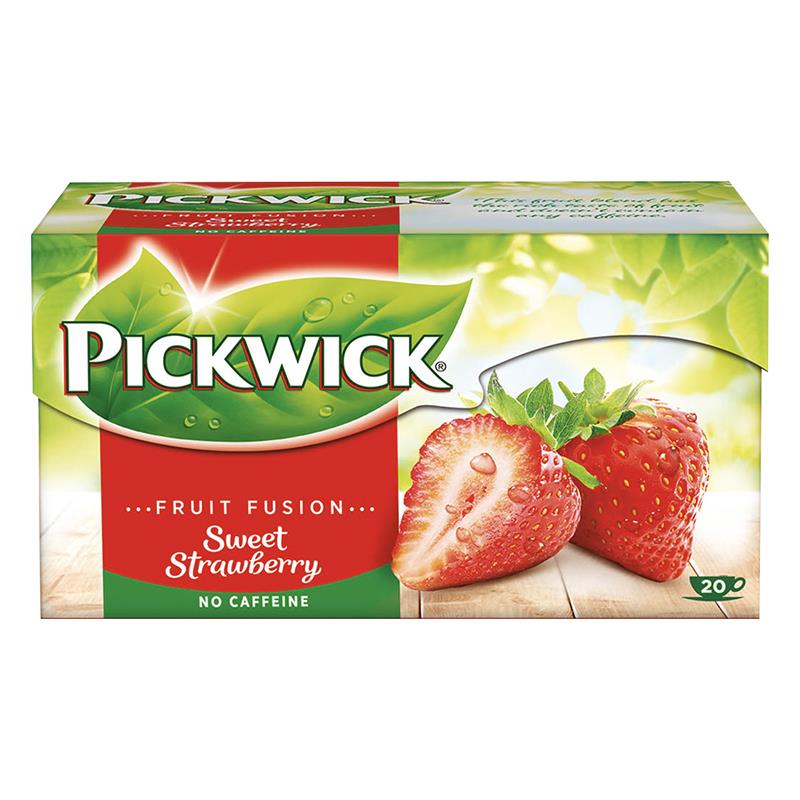 PICKWICK čaj -  sladká jahoda  20 x 2 g