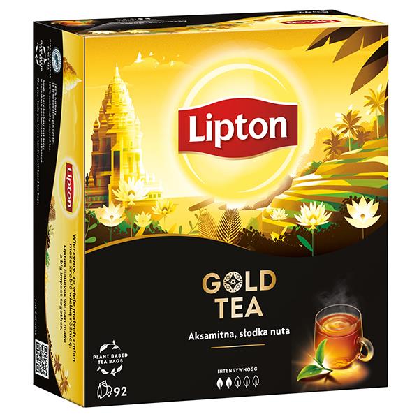 LIPTON GOLD černý čaj 92 x 1,5 g