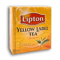 LIPTON Yellow Label černý čaj 100 x 1,8 g