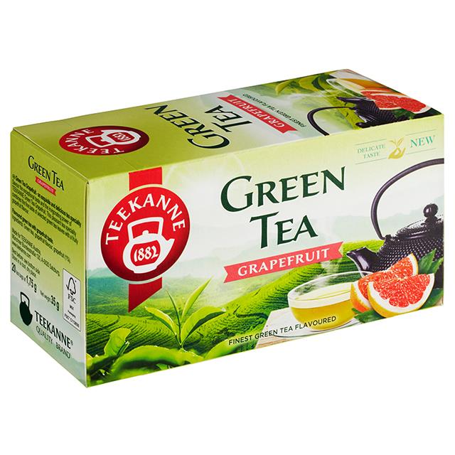 TEEKANNE zelený čaj s grepem 20 x 1,75 g