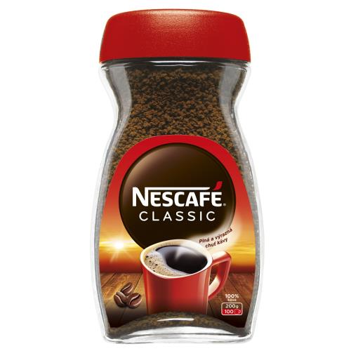 Nescafé Classic 200 g sklo