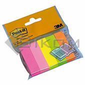 Samolepicí bločky Post-it značkovací - 15 mm x 50 mm / 5 x 100 lístků