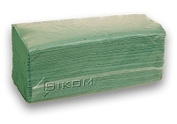 Papírové ručníky zelené Z-Z 1-vrstvé 250 sl.