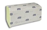 Papírové ručníky skládané Z-Z, zelené dvouvrstvé 250 ks