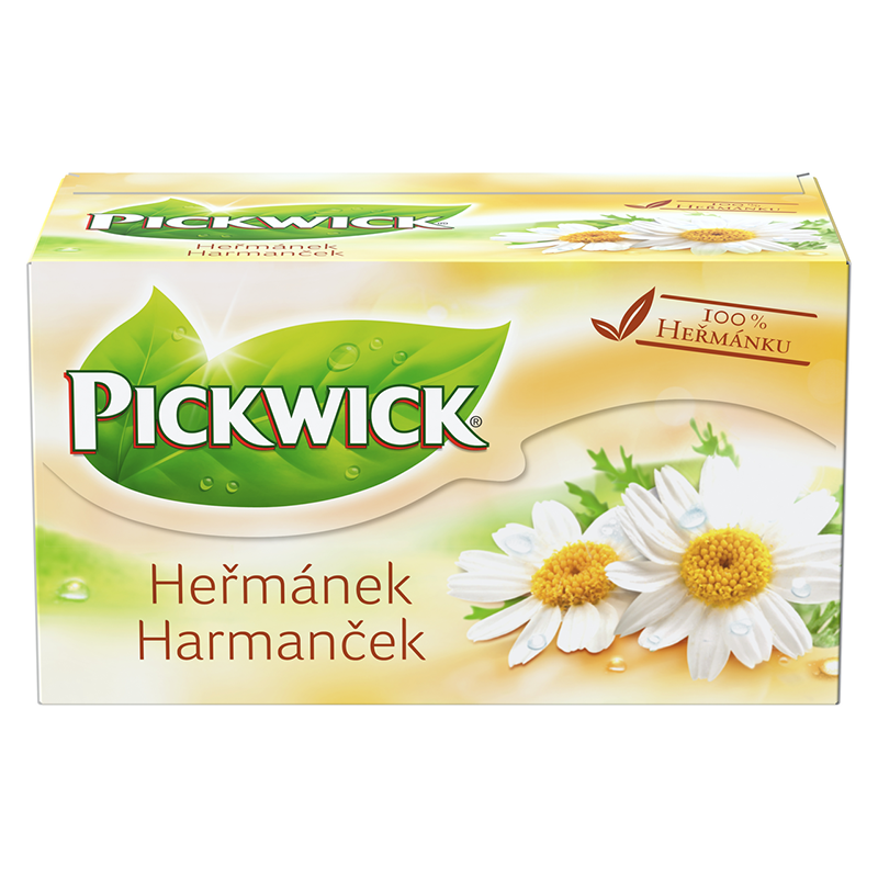 PICKWICK bylinný čaj - heřmánek 20 x 1,5 g - HB
